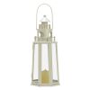 Vintage Lighthouse Candle Lantern - Nautical Decor for Home or Outdoor Use