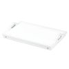 Versatile White Folding Tray - Perfect for Serving and Storage